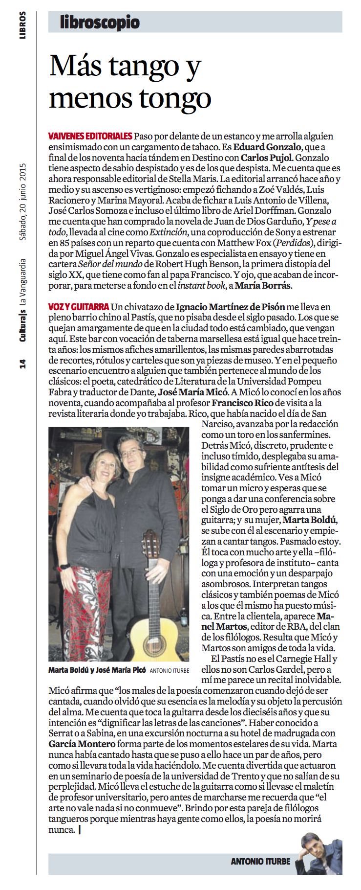 15 La Vanguardia 20 junio castellano